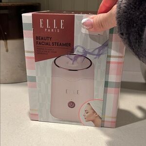 ELLE Paris Beauty Facial Steamer - Pink